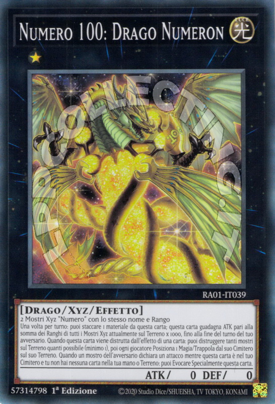 Numero 100: Drago Numeron