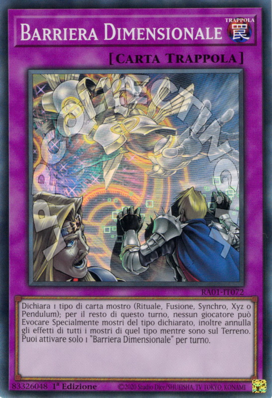 Barriera Dimensionale