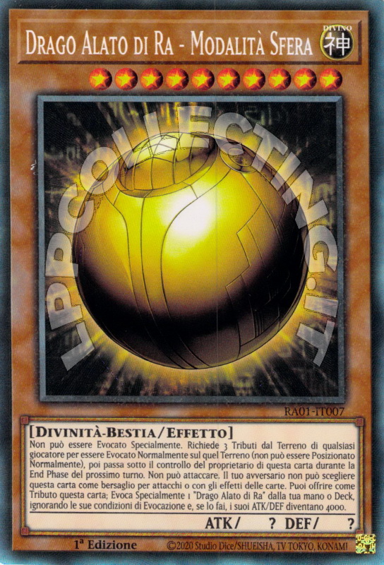 Drago Alato di Ra - Modalità Sfera