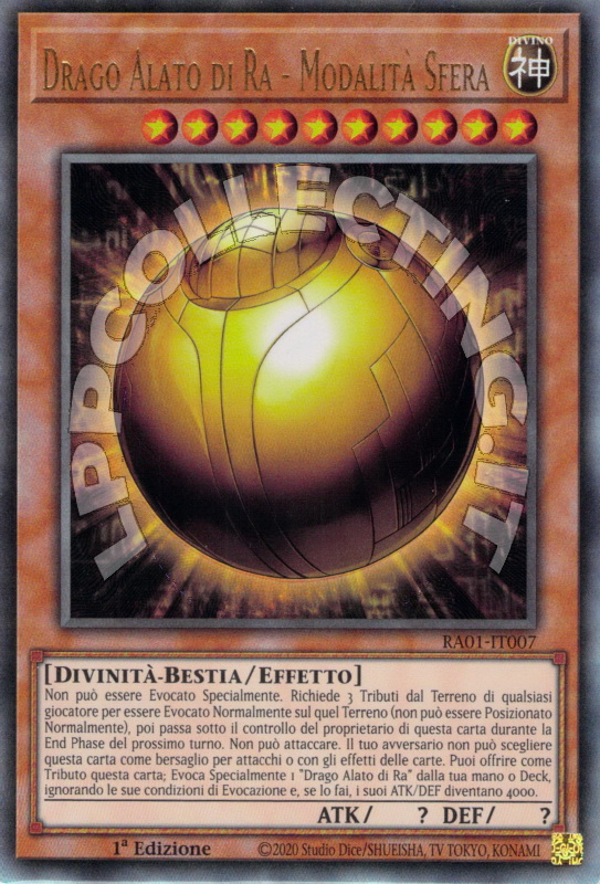 Drago Alato di Ra - Modalità Sfera
