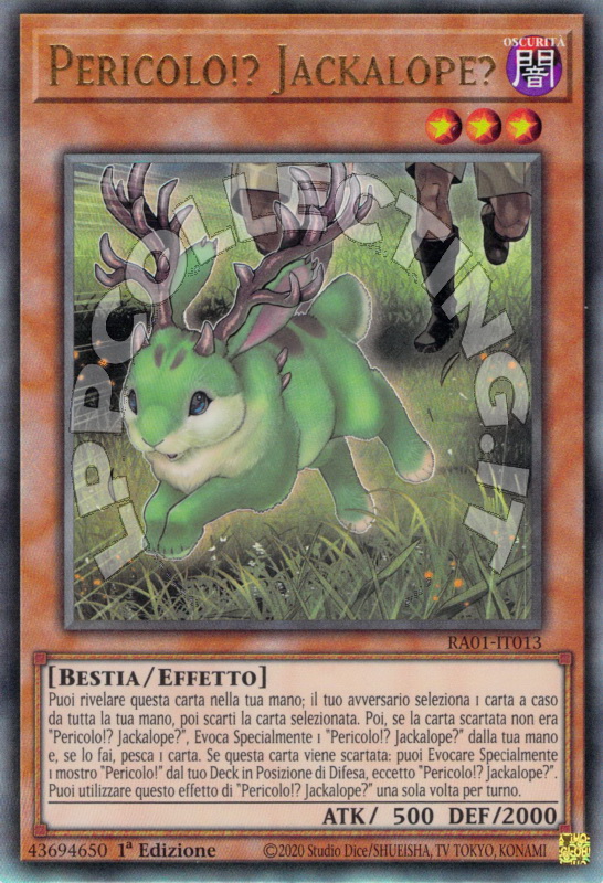 Pericolo!? Jackalope?
