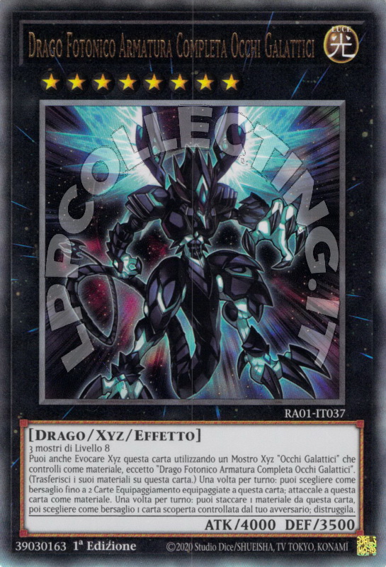 Drago Fotonico Armatura Completa Occhi Galattici