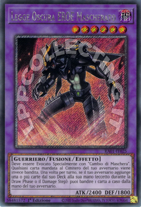 Legge Oscura EROE Mascherato