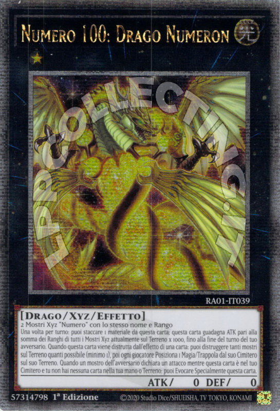 Numero 100: Drago Numeron