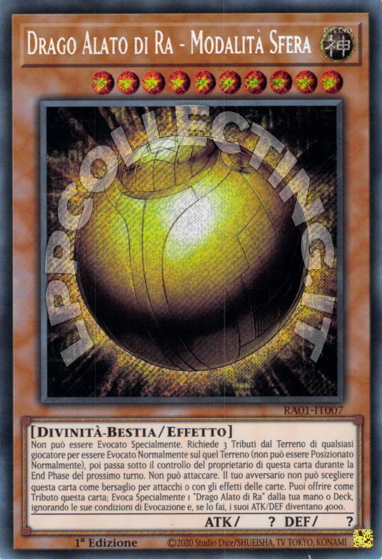 Drago Alato di Ra - Modalità Sfera