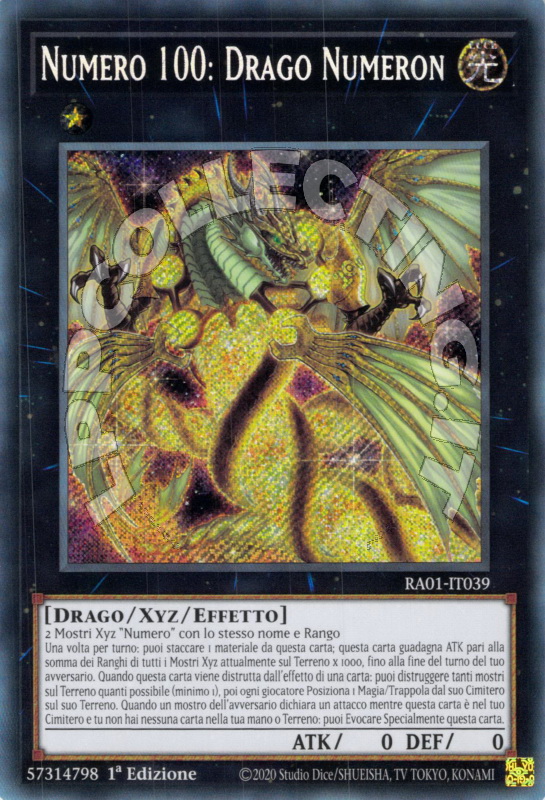 Numero 100: Drago Numeron