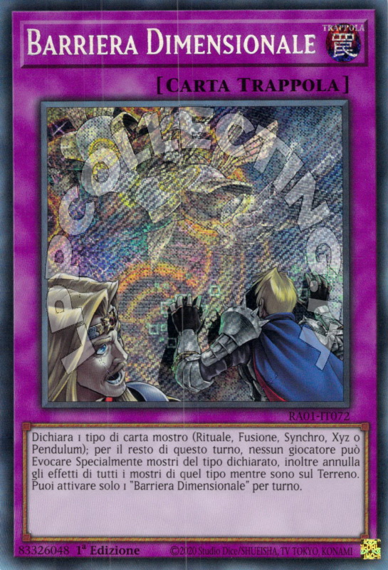 Barriera Dimensionale
