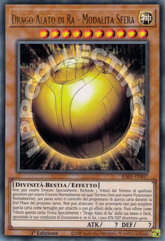 Drago Alato di Ra - Modalità Sfera