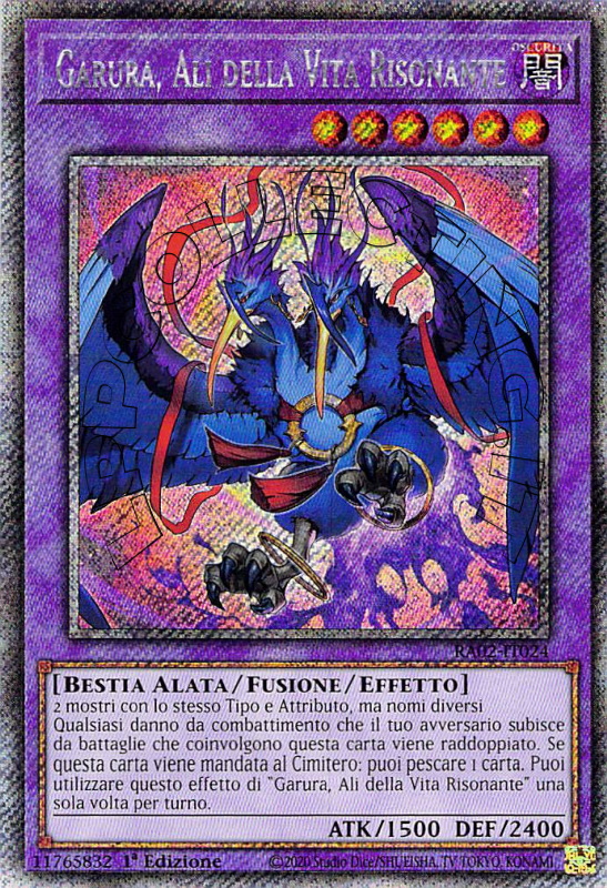 Garura, Ali della Vita Risonante