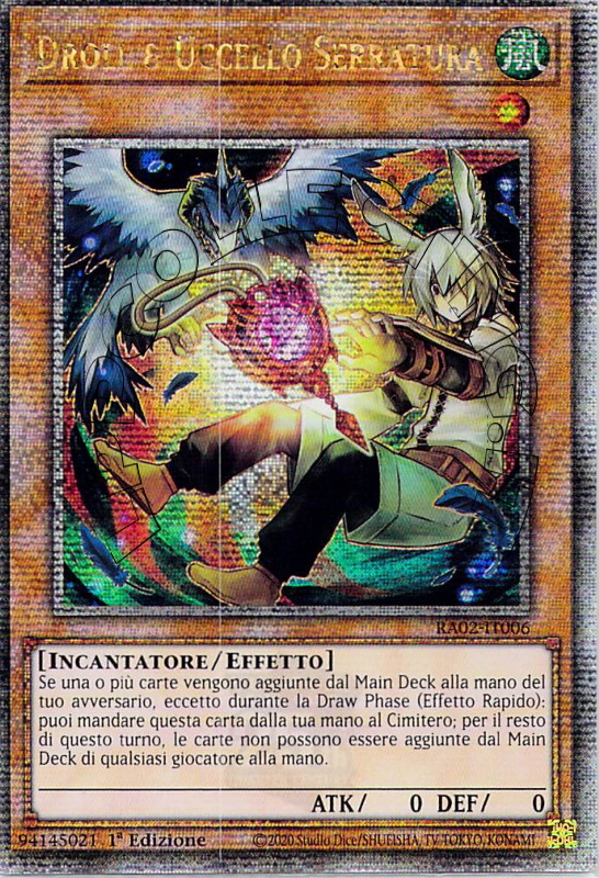 Droll & Uccello Serratura 