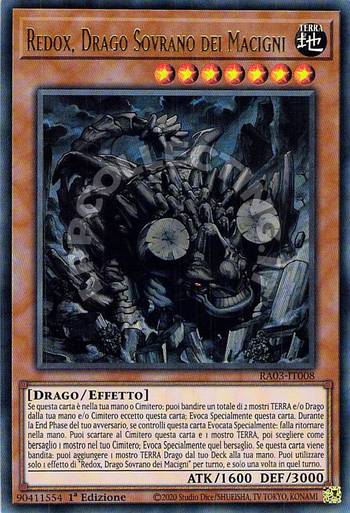 Redox, Drago Sovrano dei Macigni