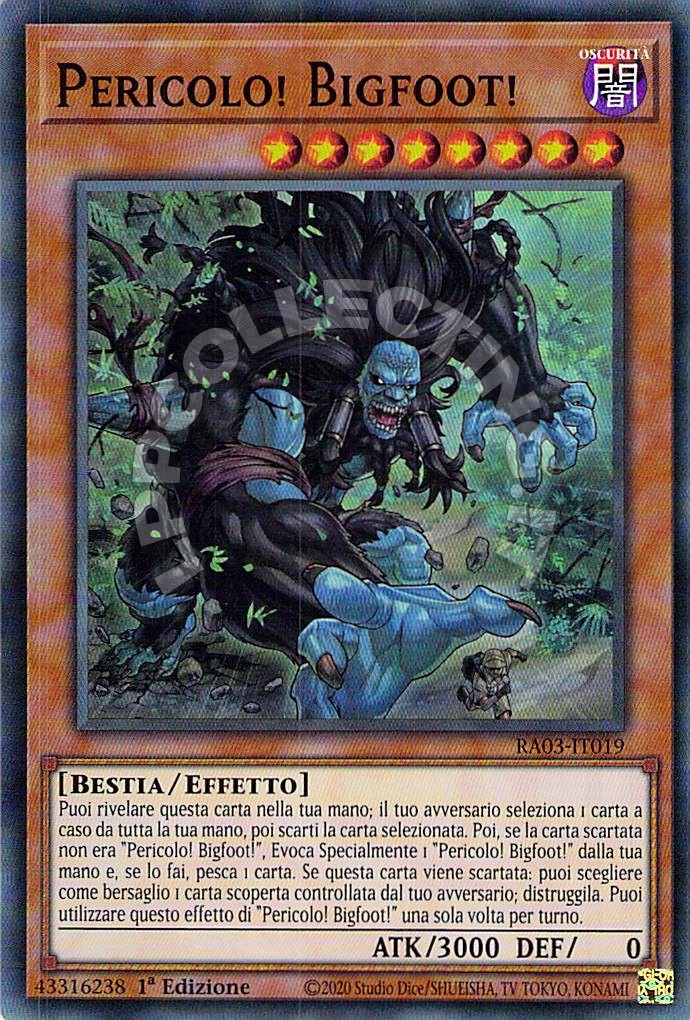 Pericolo! Bigfoot!