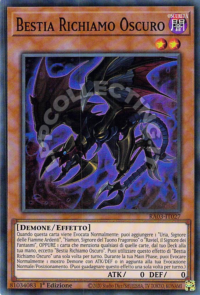 Bestia Richiamo Oscuro