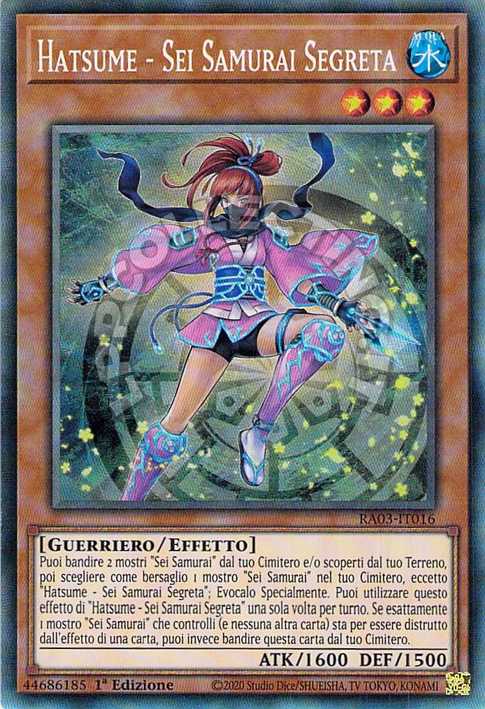 Hatsume - Sei Samurai Segreta