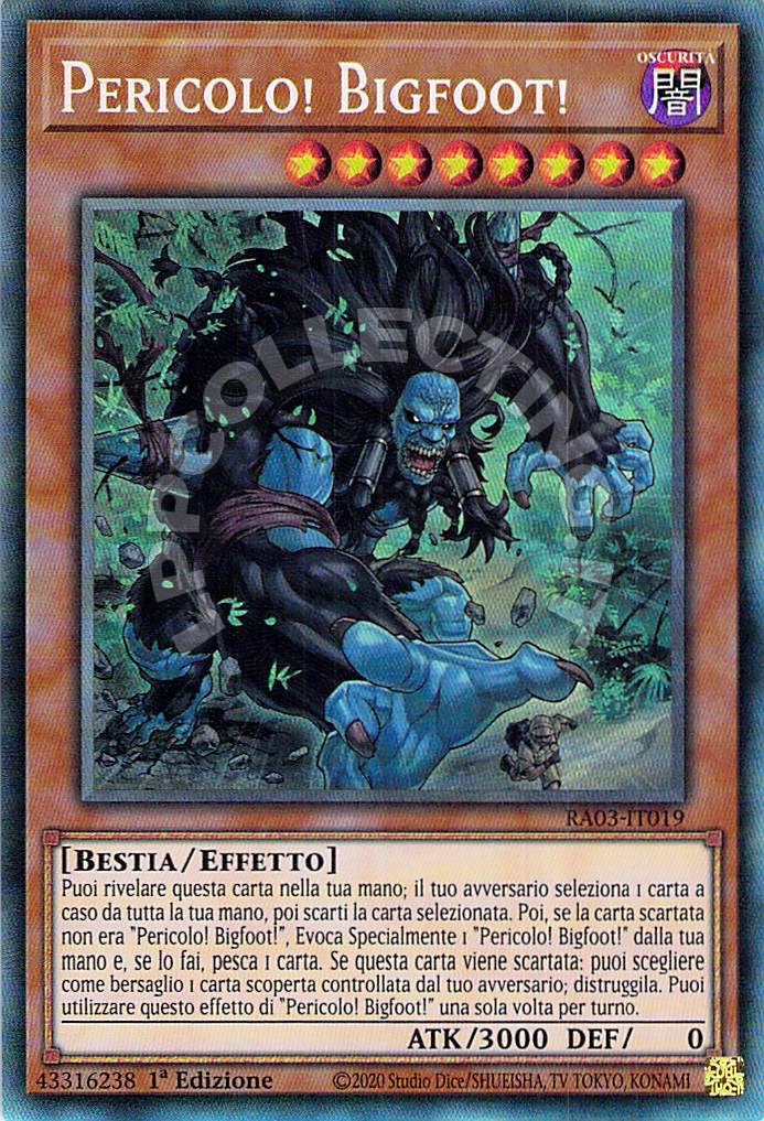 Pericolo! Bigfoot!