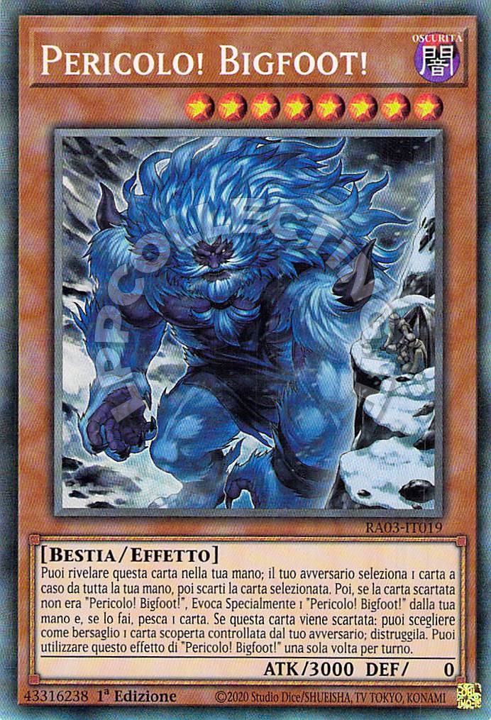 Pericolo! Bigfoot!