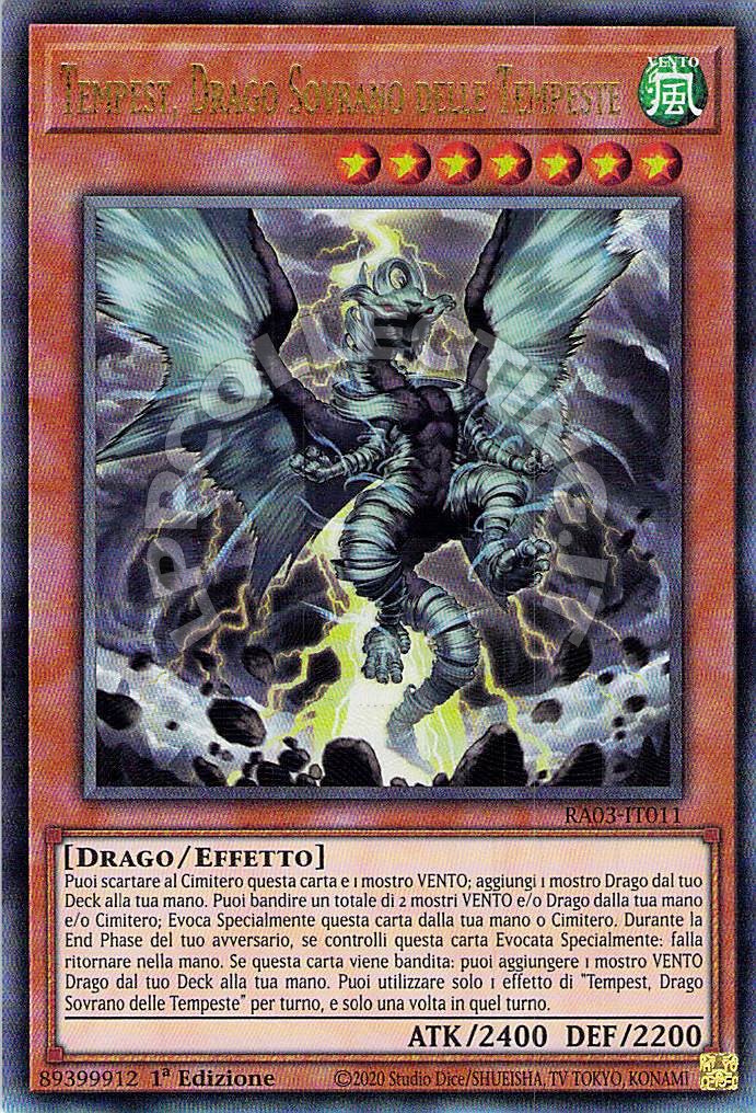 Tempest, Drago Sovrano delle Tempeste