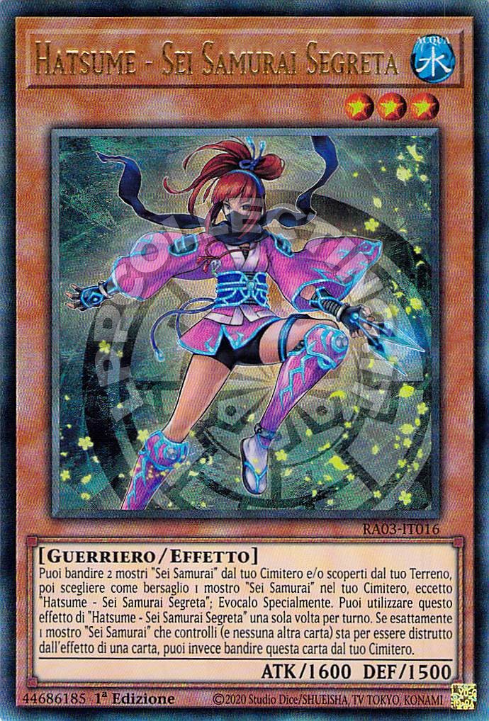 Hatsume - Sei Samurai Segreta