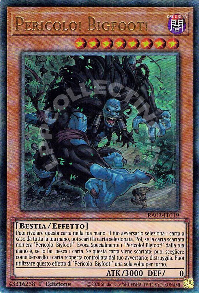 Pericolo! Bigfoot!