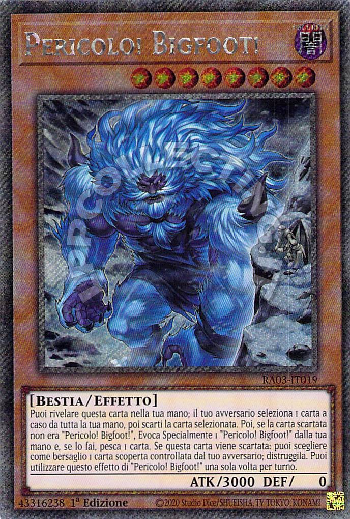 Pericolo! Bigfoot!
