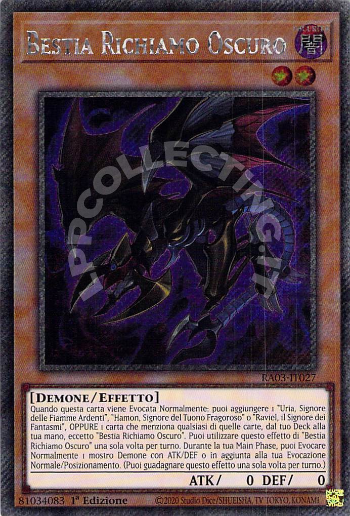 Bestia Richiamo Oscuro