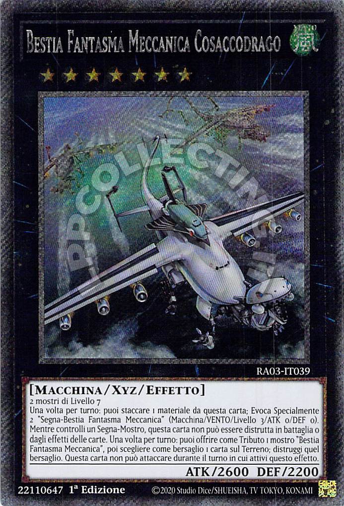 Bestia Fantasma Meccanica Cosaccodrago