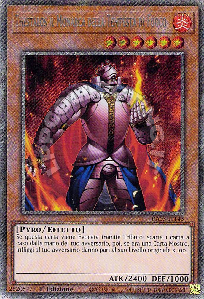Thestalos il Monarca della Tempesta di Fuoco