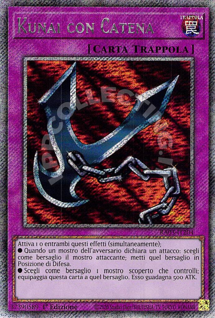 Kunai con Catena