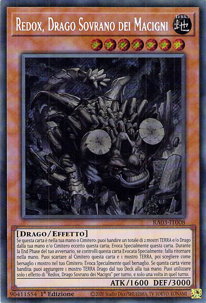 Redox, Drago Sovrano dei Macigni