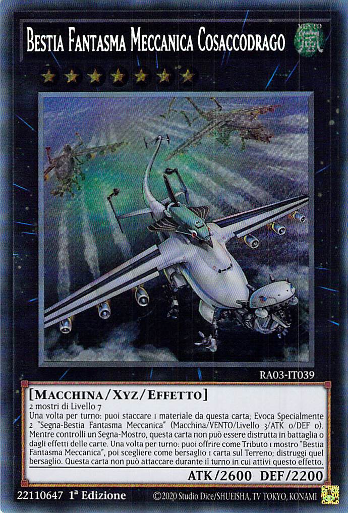 Bestia Fantasma Meccanica Cosaccodrago
