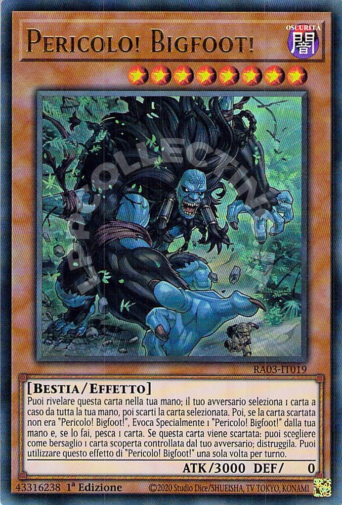 Pericolo! Bigfoot!