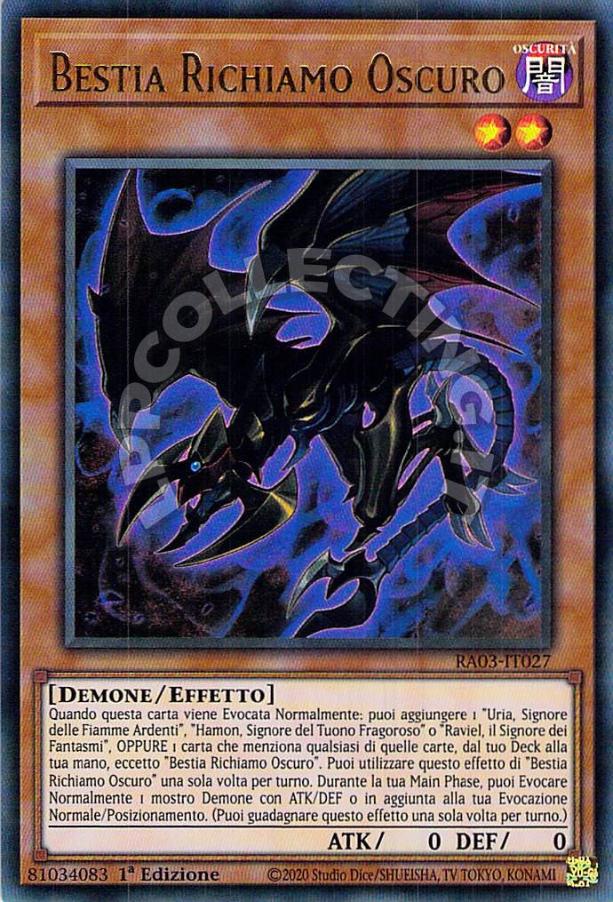 Bestia Richiamo Oscuro