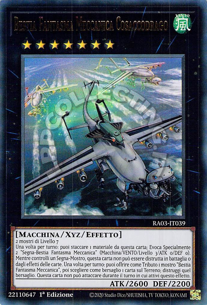Bestia Fantasma Meccanica Cosaccodrago