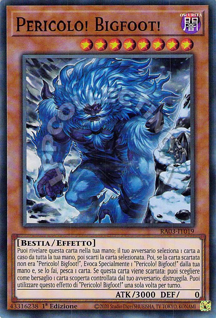 Pericolo! Bigfoot!