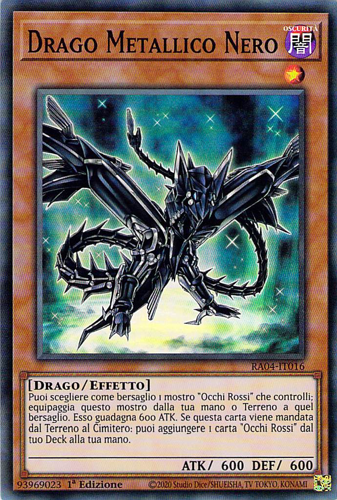 Drago Metallico Nero