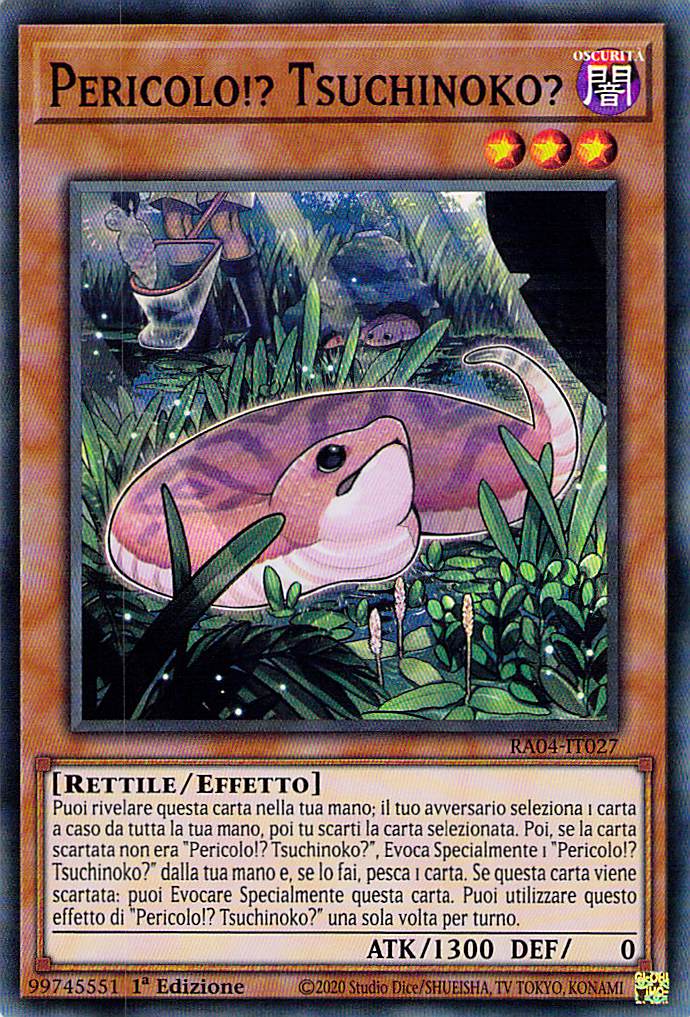 Pericolo!? Tsuchinoko?