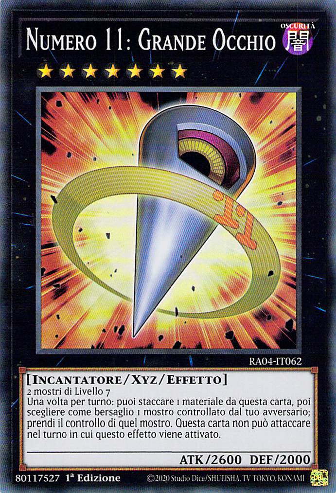 Numero 11: Grande Occhio