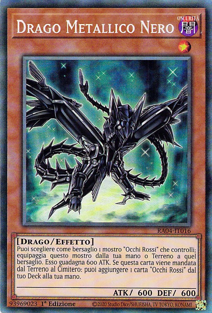 Drago Metallico Nero