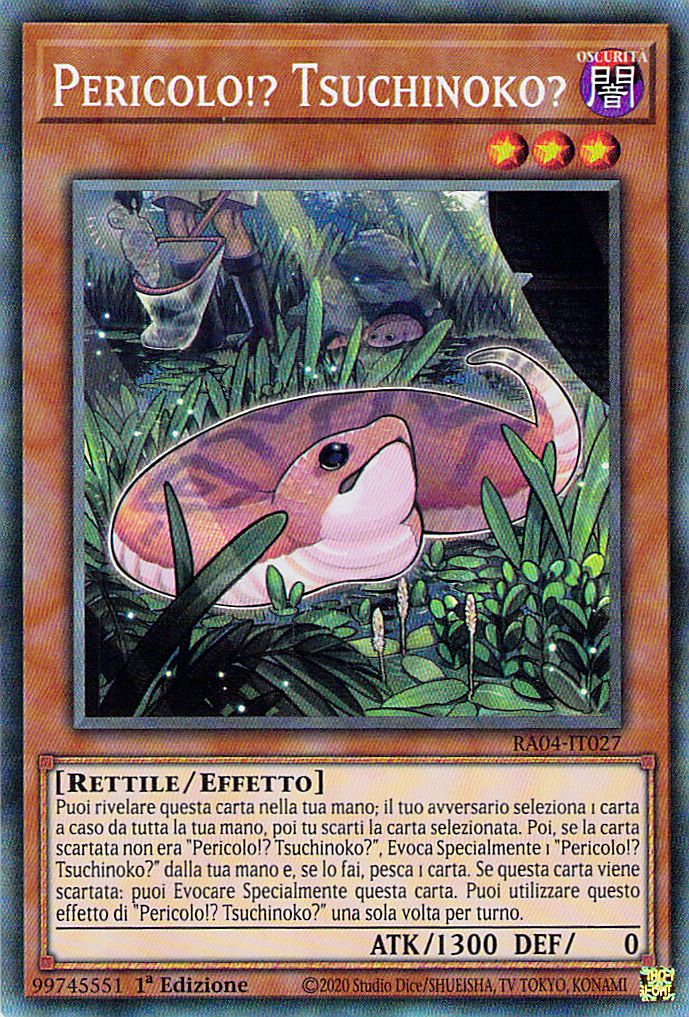 Pericolo!? Tsuchinoko?
