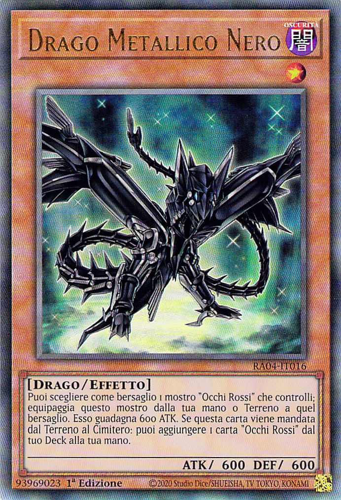 Drago Metallico Nero