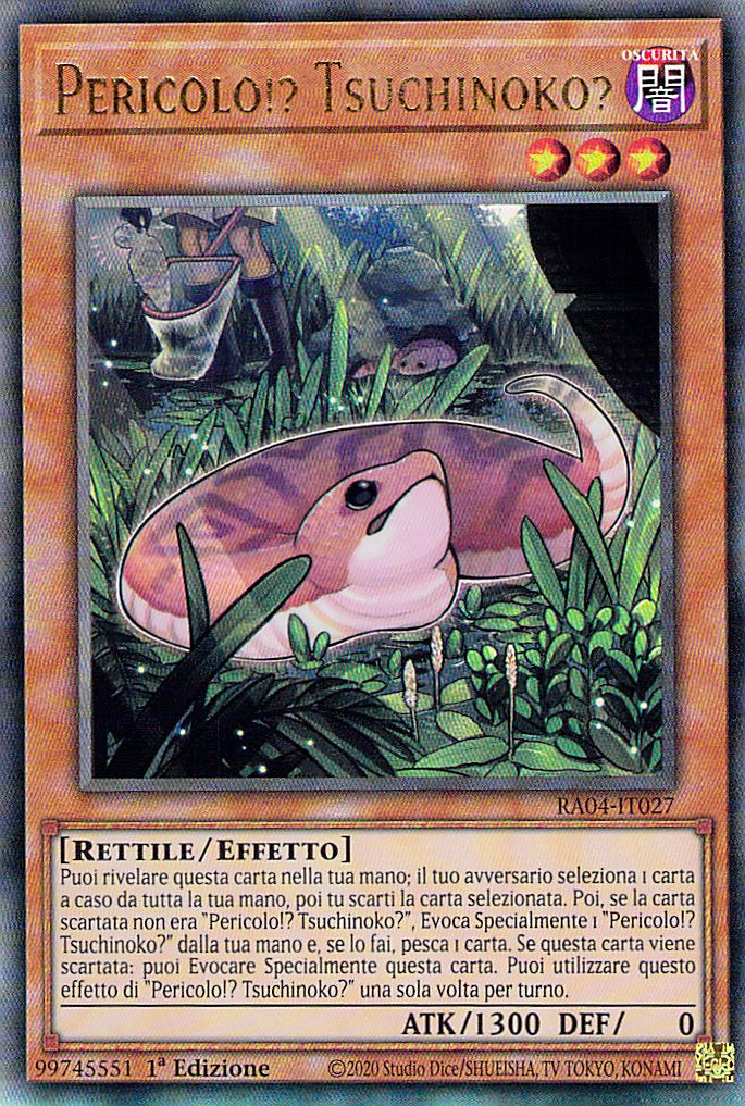 Pericolo!? Tsuchinoko?