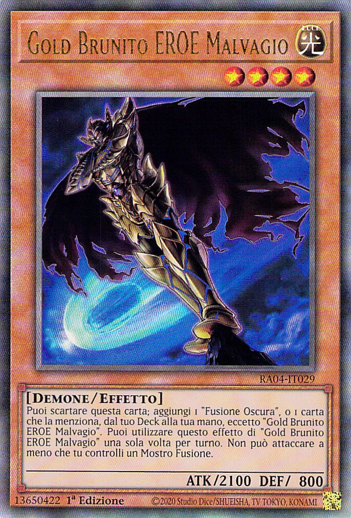 Gold Brunito EROE Malvagio 