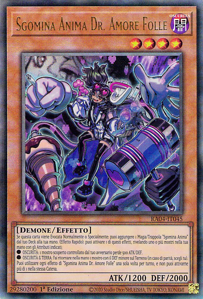 Sgomina Anima Dr. Amore Folle Vanquish Soul Dr. Mad Love