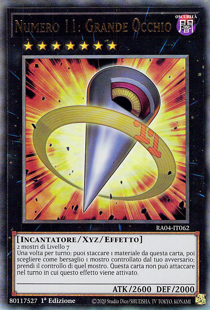 Numero 11: Grande Occhio