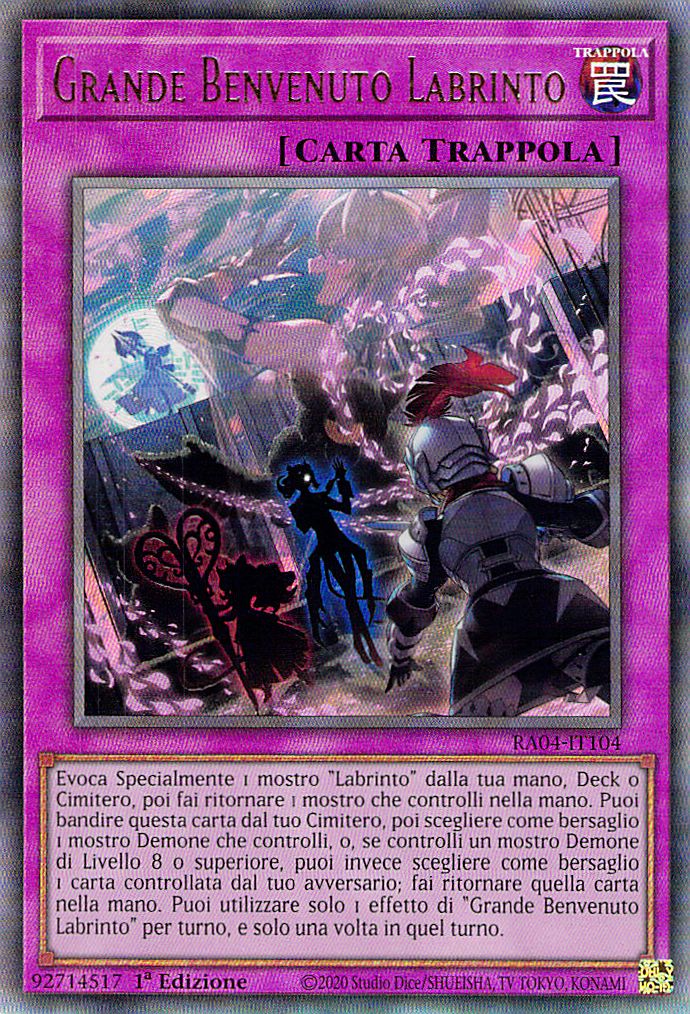 Grande Benvenuto Labrinto