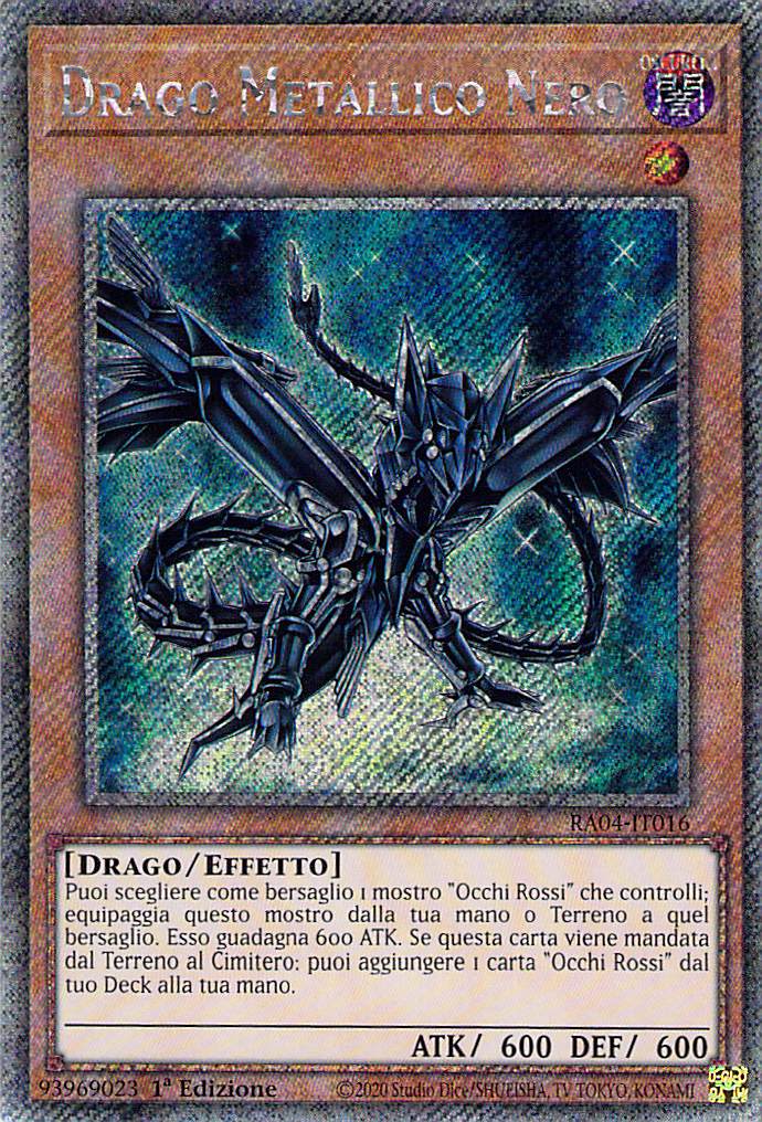 Drago Metallico Nero