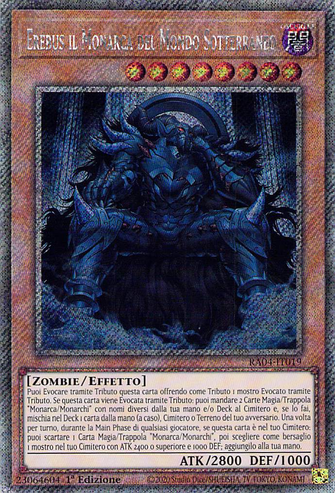 Erebus il Monarca del Mondo Sotterraneo