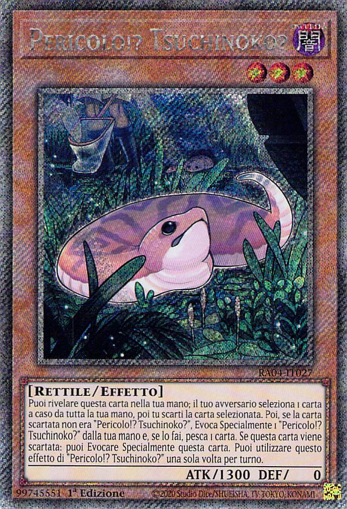 Pericolo!? Tsuchinoko?