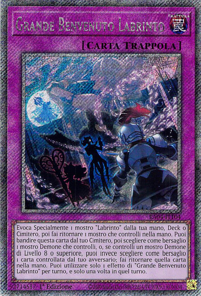 Grande Benvenuto Labrinto