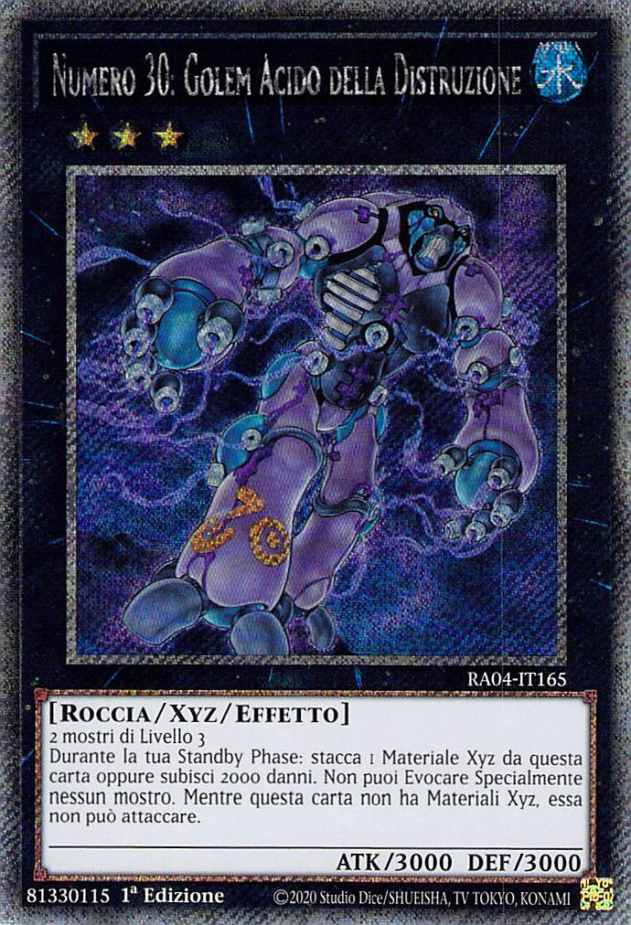 Numero 30: Golem Acido della Distruzione